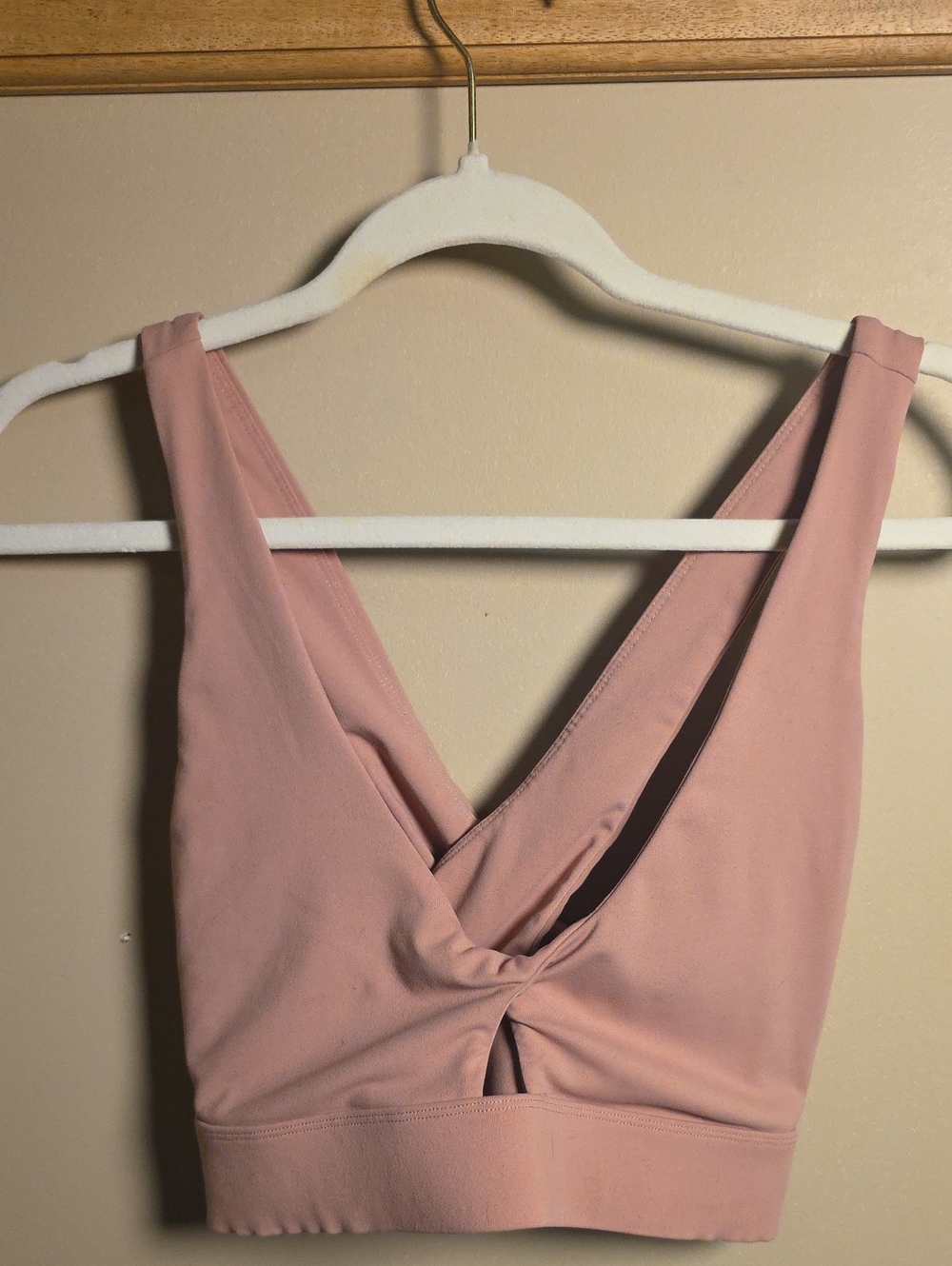 Fabletics Oasis Twist Medium Impact Sports Bra - sz Large
